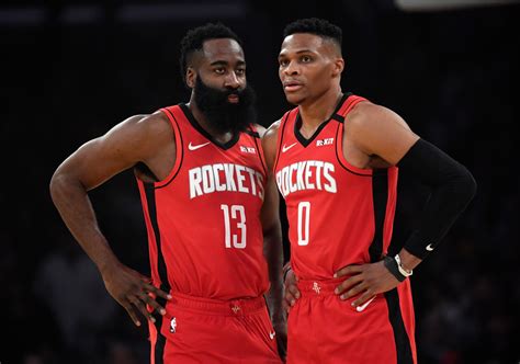 James Harden and Russell Westbrook on the Great 